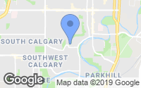 Map of Forest Heights, AB