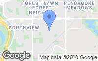 Map of Forest Heights, AB